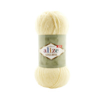 1 Пряжа Alize Alpaca Royal кремовий
