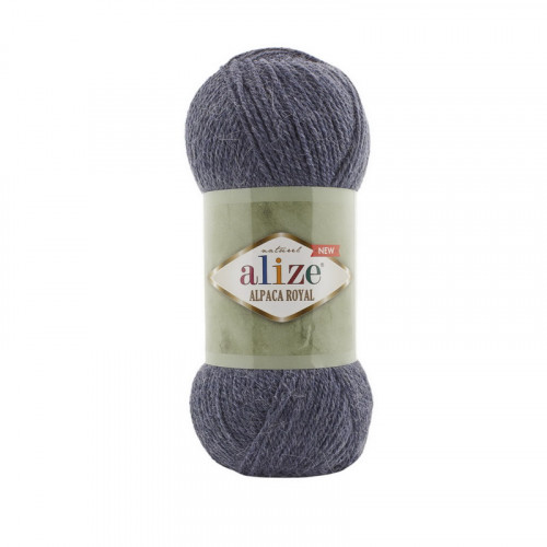 203 Пряжа Alize Alpaca Royal джинс меланж