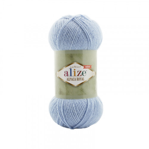 356 Пряжа Alize Alpaca Royal блакитний