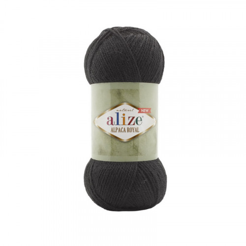 60 Пряжа Alize Alpaca Royal чорний