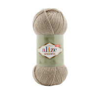 695 Пряжа Alize Alpaca Royal кава з молоком меланж