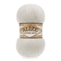 450 Пряжа Alize Angora Gold перловий