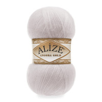 168 Пряжа Alize Angora Gold біла зима