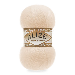 681 Пряжа Alize Angora Gold яскраво-персиковий