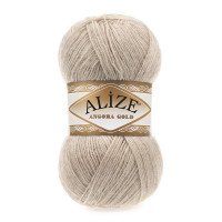 543 Пряжа Alize Angora Gold кава з молоком