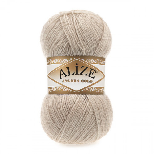 543 Пряжа Alize Angora Gold кава з молоком