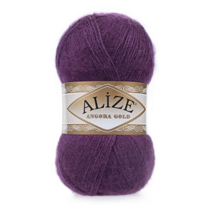 111 Пряжа Alize Angora Gold фіолетовий