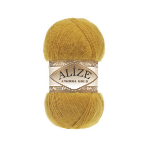 2 Пряжа Alize Angora Gold шафран