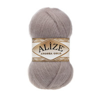 506 Пряжа Alize Angora Gold молочно-бежевий