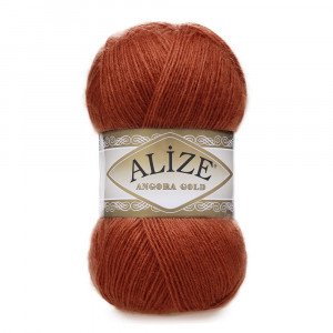 36 Пряжа Alize Angora Gold теракот