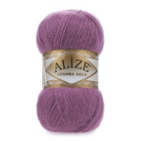 440 Пряжа Alize Angora Gold темна троянда