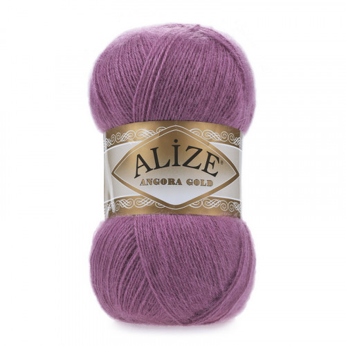 440 Пряжа Alize Angora Gold темна троянда