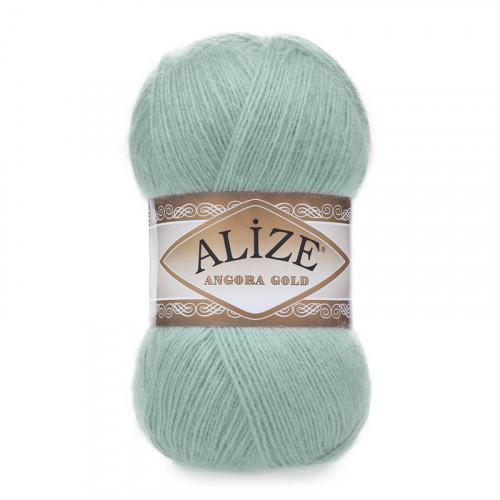 462 Пряжа Alize Angora Gold морська зелень