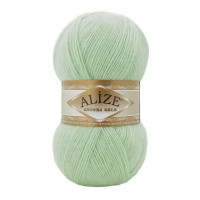 842 Пряжа Alize Angora Gold зелена річка
