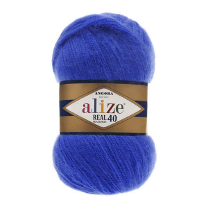 141 Пряжа Alize Angora Real 40 волошка