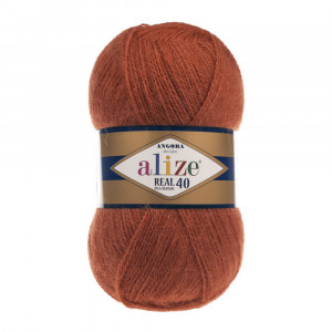 36 Пряжа Alize Angora Real 40 теракот