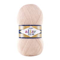 404 Пряжа Alize Angora Real 40 шампань
