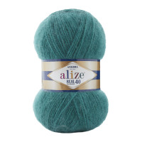 507 Пряжа Alize Angora Real 40 зелений