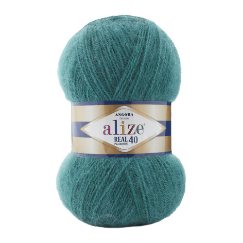 507 Пряжа Alize Angora Real 40 зелений