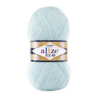 522 Пряжа Alize Angora Real 40 м'ята