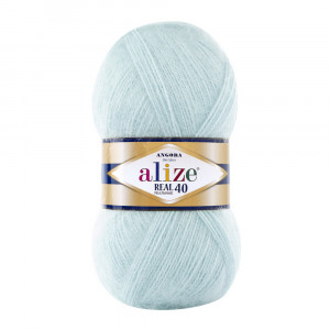 522 Пряжа Alize Angora Real 40 м'ята