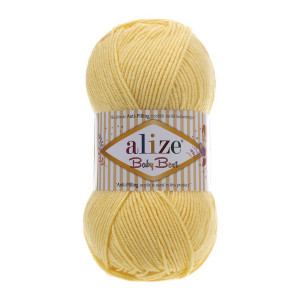 250 Пряжа Alize Baby Best світлий лимон