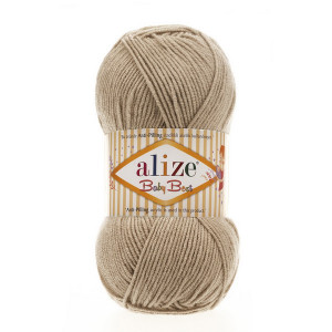 256 Пряжа Alize Baby Best беж