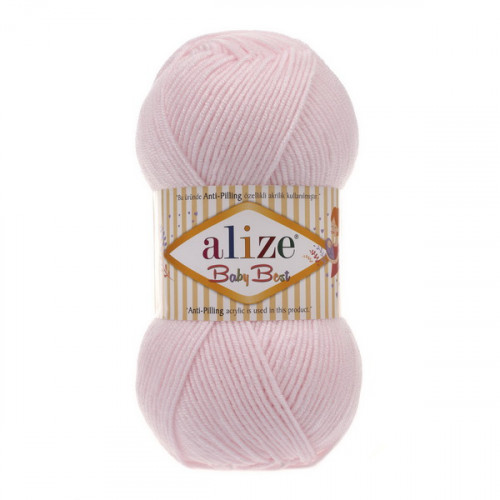 184 Пряжа Alize Baby Best рожева пудра