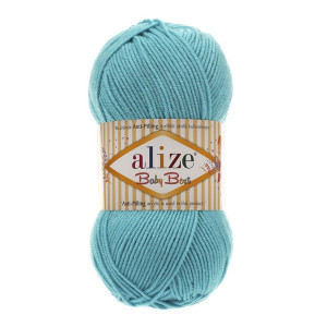 287 Пряжа Alize Baby Best бірюзовий