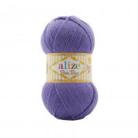 851 Пряжа Alize Baby Best фіолетовий