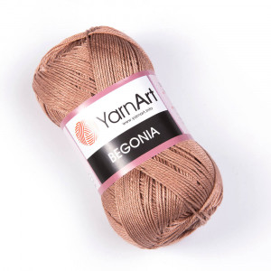 0015 Пряжа YarnArt Begonia коричневий