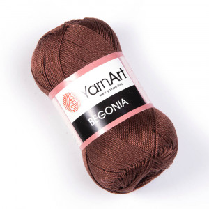 0077 Пряжа YarnArt Begonia коричневий