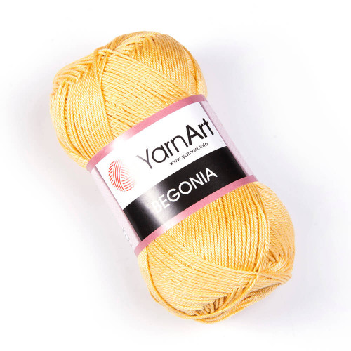 4653 Пряжа YarnArt Begonia лимон