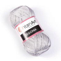 4920 Пряжа YarnArt Begonia світло-сірий