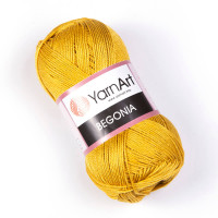 4940 Пряжа YarnArt Begonia шафран