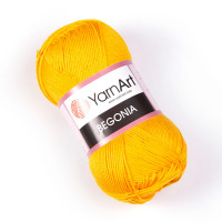 5307 Пряжа YarnArt Begonia жовтий