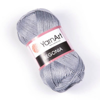 5326 Пряжа YarnArt Begonia сірий
