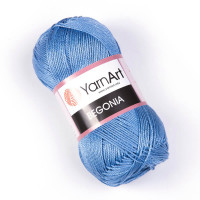 5351 Пряжа YarnArt Begonia синій