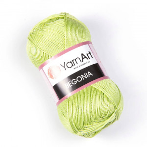 5352 Пряжа YarnArt Begonia салатовий