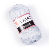 54462 Пряжа YarnArt Begonia сіро-блакитний