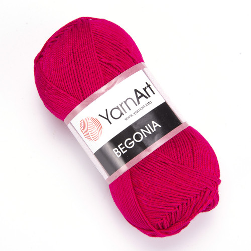 6358 Пряжа YarnArt Begonia малиновий