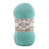 477 Пряжа Alize Bella 100 бірюзовий