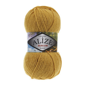 2 Пряжа Alize Burcum Klasik шафран