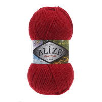 106 Пряжа Alize Burcum Klasik червоний