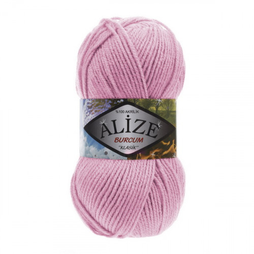 191 Пряжа Alize Burcum Klasik рожевий