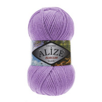 247 Пряжа Alize Burcum Klasik фіолетовий