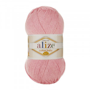 161 Пряжа Alize Cotton Baby Soft пудра