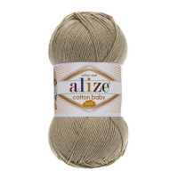 256 Пряжа Alize Cotton Baby Soft беж