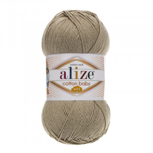 256 Пряжа Alize Cotton Baby Soft беж