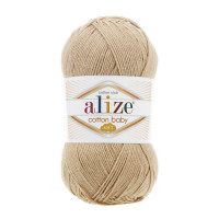 310 Пряжа Alize Cotton Baby Soft медовий